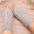 thumbnail image 1 of Harpily Women's Winter Knitted Stretch Keep Warm Riding Gloves with Mobile Phone, 1 of 4