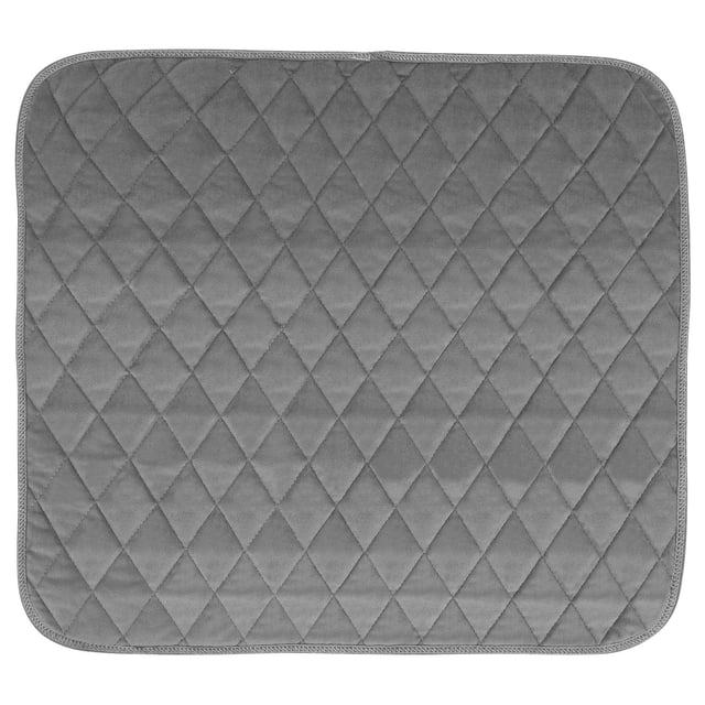 Sures Coussin d'Incontinence pour Chaise - Housse de Siège Absorbante - Protecteur Imperméable pour Fauteuils Inclinables, Hommes, Femmes et Animaux de Compagnie - Doublure Réutilisable et Étanche pour Déversements, Urine et Liquides - 22 Pouces par 21 Pouces (Gris)