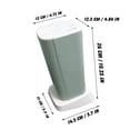 thumbnail image 3 of HWRETIE Kitchen Knife Holder Storage Rack Countertop Knife Organizer With Slot Insert Space Saving Knife Storage Stand For Kitchen Counter Organization, 3 of 3