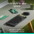 thumbnail image 2 of Logitech POP Mouse Compact Portable Wireless Bluetooth Mouse With Quiet Clicks, 2 of 9