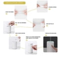 thumbnail image 4 of Portable Mini Humidifier for Bedroom, Office & Nursery - 320ml Cool Mist Humidifier with 2 Spray Modes, Auto Shut-Off, Quiet Operation (<18dB), Color LED Night Light - White, Pink, Black Options, 4 of 8