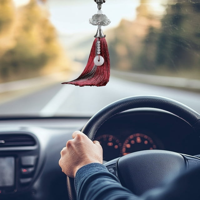 TIMIFIS Plastics Trailer Car Pendant Car Rearview Mirror Antique Security Decoration Interior Decoration Other Exterior Accessories