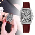 thumbnail image 4 of Starry Sky Watch For Women, Full Of Diamonds, Couple Watch, Silver Digital Barrel Shape, 4 of 7