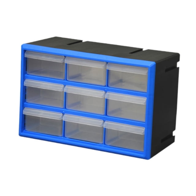 Elodie Drawer Storage Cabinet Organizer Bathroom Container for Bolts Jewelry Screws 9 drawers