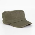 thumbnail image 4 of ORUYROP Classic Cotton Flat Top Military Cadet Cap,Army Hat, 4 of 7