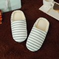 thumbnail image 2 of Chaussons Chauds d'Intérieur pour Femmes Chaussons pour Femmes Ballerines Chaussures pour Femmes Rayées Chaussures Confortables Chaussons pour Femmes Chaussons d'Intérieur pour Femmes Chaussons Bottes pour l'Hiver Confort - Femmes, 2 of 9
