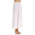 thumbnail image 1 of Combinaison Mi-Longue Évasée de Jour pour Femme Shadowline 4711636 36 Pouces (Blanc 3X), 1 of 4