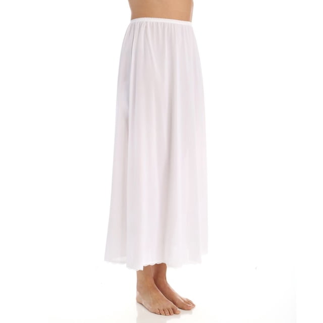 Combinaison Mi-Longue Évasée de Jour pour Femme Shadowline 4711636 36 Pouces (Blanc 3X)