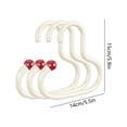 thumbnail image 3 of Porte-chapeaux, Organisateur d'Foulards, Cintre Circulaire en Plastique pour Rangement de Garde-Robe, Ensemble de 3, 3 of 6