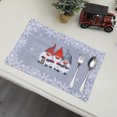 thumbnail image 1 of Agiferg Bowl Fork Placemat Mat Decoration Home Party Christmas Dining Table, 1 of 6