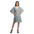 thumbnail image 4 of Moomaya Robe Courte de Caftan de Plage, Robe de Couverture Imprimée, Kaftan pour Femmes, Tenue de Plage, Couverture, 4 of 4