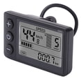 thumbnail image 4 of Electric Bike LCD Display Meter, Waterproof Plug Large Screen Lightweight Durable S866 Electric Bike LCD Display 24V 36V 48V  for 22.2mm/0.9in Handlebar, 4 of 8