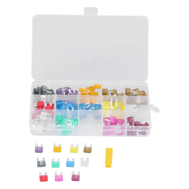 140PCS Car Fuses, Standard Automotive Fuses Assortment Set, Auto Blade Fuse For Car, Truck, Boat, Marine, RV, SUV, Trike