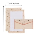 thumbnail image 3 of Fasiaou 9 PCS Stationery Set with Envelopes,6 Writing Paper+3 Envelopes,Cute Lined Stationery Paper for Writing Letters Invitations Poem Office School Supplies, 3 of 5