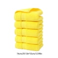 thumbnail image 3 of RXIRUCGD Cotton Broken Jacquards Multi Color Soft Absorbent Household Towels Washcloths, 3 of 7