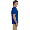 thumbnail image 3 of Fruit Of The Loom T-Shirt à Col Rond à Manches Courtes en Coton HD pour Hommes, G, Bleu Amiral, 3 of 3
