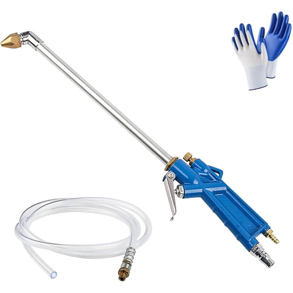 Heavy-Duty Air Blow Gun, Engine Cleaning Degreaser Sprayer Tool with Long Nozzle, Pneumatic Air Nozzle Blow Gun for Engine Compartment, Machinery,Interior & Wheels