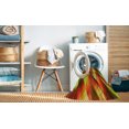 thumbnail image 2 of Ahgly Company Tapis d'Intérieur Rectangulaires Transitionnels Rouges Lavables à la Machine, 4 Pieds x 6 Pieds, 2 of 7