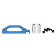 thumbnail image 2 of RC Servo Mount, Easy To Install RC Servo Bracket Improve Firmness High Temperature Resistance Durable  for 1/18 RC Crawler Car Red,Blue, 2 of 7