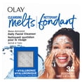 thumbnail image 2 of Olay Cleansing Melts + Retinol Face Cleanser, 32ct, Water-Activated Face Wash Cleans, Tones, and Refreshes Skin, 2 of 12