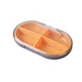 thumbnail image 2 of Moisture Proof Mini Pill Organizer Box with Removable Grids | Portable Travel Storage Case for Vitamins, Jewelry, or Small Accessories | Semitransparent Airtight Container for Home, Office, or On, 2 of 7