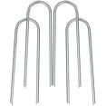 thumbnail image 3 of U Shaped Wind Stakes for Trampolines, Galvanized Steel （12 Pack), 3 of 5