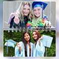thumbnail image 3 of Tassel Decoration Hanging Date Drop Tassel Pendant Polyester Hanging Graduation Cap Drop Prop, Dark Blue and White, 3 of 9