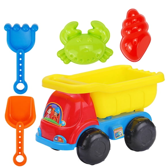 Binwennn Roue de Sable et d'Eau Jouet de Plage Enfants Ensemble de Jeu pour Bac à Sable de Plage Extérieur Sable Eau Tamis Entonnoir Pelle Trousse d'Outils pour Garçons Filles Seaux et Pelles de Plage pour Enfants Sable pour Bac à Sable Plateau de Jeu de Sable