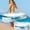 large beach towels 75x150cm Under $5 a2, variant on Yannianjz Large Rectangle Beach Towel, Oversized Quick Dry Bath Towel, Highly Absorbent Fiber Towel 75x150cm For Beach, Pool, Gym, Travel, Home