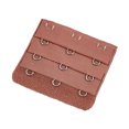 thumbnail image 1 of Extension Strap Bra Extender Buckle 3 Hook Women Accessories Practical Elastic Multicolor Clips Tight 3 Rows Underwear coffee, 1 of 6