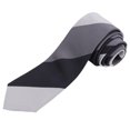 thumbnail image 2 of Neck Tie, Polyester Silk Classic Style Mens Tie Set Wear Resistant Ideal Gift  For Wedding For Meeting For Office, 2 of 8