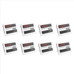 8X Sapin d'or SSD 120GB SSD 2.5 Disque dur Disque disque Disques d'état solide 2.5inch Interne SSD,8 x 2.5inch Disque disque dur, blanc