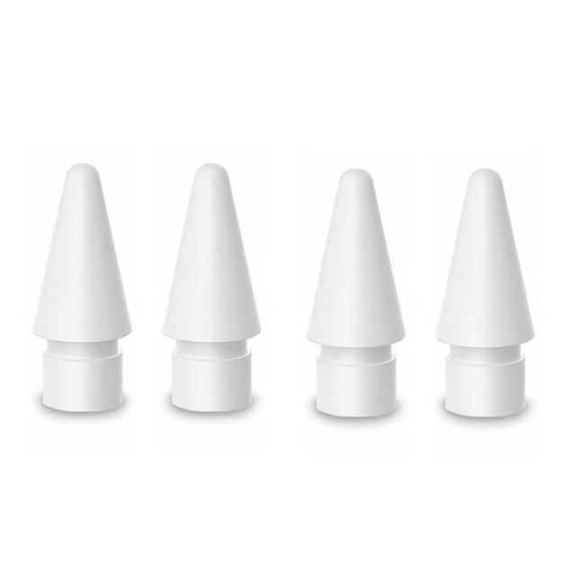 Lot de 4 Embouts de Rechange pour Apple Pencil 1st Gen 2nd J3X5 Pro нσ Gen Nibs ∞ C2B1