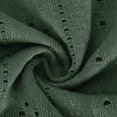 thumbnail image 4 of Mrat Chemise à Manches Courtes Boutonnée Femme Mode Femme Couleur Unie Confortable Ample Blouse à Manches Courtes Boutonnée Court Lock Décontractée Col Rond Hauts T-Shirts pour Femmes Manches Courtes P-26 Vert Armée G, 4 of 6