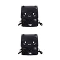 thumbnail image 2 of Transemion Men S Backpack Rugged And Durable Construction Travel Fun Canvas Backpack White-Cat 2Set, 2 of 6