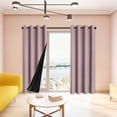 thumbnail image 3 of Elegant Top Design Curtains For Complete Light Blocking And Thermal Insulated Room Darkening Drapes With Easy Window Installation, 3 of 4