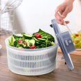 thumbnail image 4 of Electric Salad Spinner-Lettuce Vegetable Dryer, USB Rechargeable, Quick Drying Lettuce Fruit Spinner Material Bowl, 4 of 9
