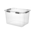 thumbnail image 1 of Sterilite 75 L HingeLID Box Flat Gray, 1 of 9