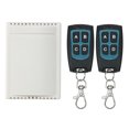 thumbnail image 1 of Yeacher DC 4CH Channel 433Mhz Wireless RF Switch Long Wireless Remote Control Switch DC12V RF Relay Receiver Module Toggle Switch 1527 Chip Smart Home Automation (2 & 1 Receiver), 1 of 8