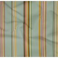 thumbnail image 3 of oneOone Organic Cotton Poplin Twill Fabric Multicolor Stripe Decor Fabric Printed BTY 42 Inch Wide, 3 of 3