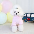 thumbnail image 4 of Pet Dogs Jacket Clothes Winter Warm Dog Costume For Pets Small Medium Dogs Coat Flannel 4-legged Clothes, 4 of 6