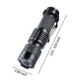 thumbnail image 3 of Lampe Frontale Rechargeable à 8 DEL à Haute Brillance avec Lumière Blanche, Lampe Frontale USB, Lampe de Poche Frontale pour la Course, la Chasse, la Randonnée et le Camping en Plein Air, 3 of 8