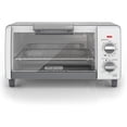 thumbnail image 2 of BLACK+DECKER Crisp N Bake Countertop Air Fryer 4 Slice Toaster Oven, Gray, 2 of 8