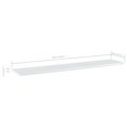 thumbnail image 5 of vidaXL Bookshelf Boards 8 pcs High Gloss White 100x20x1.5 cm Engineered Wood, 5 of 5