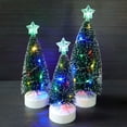 thumbnail image 2 of Birdeem Mini Small Christmas Tree with Led Color White Christmas Tree Christmas Decoration Desktop Ornament Gift Green Cedar, 2 of 9