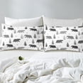 thumbnail image 4 of Erosebridal Rustic Bear Sheet Set King, Cartoon Animal Bedding Sets King Size, Farmhouse Room Decor, 4 of 6