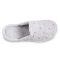 thumbnail image 1 of Isotoner  Terry Scalloped Embroidered Clog Slippers (Women's), 1 of 6