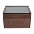 thumbnail image 3 of jiaping Trading Card Storage Box Cards Organizer Durability Graded Card Display Case Brown, 3 of 8