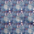 thumbnail image 1 of oneOone Silk Tabby Blue Fabric Patchwork Sewing Material Print Fabric By The Yard 42 Inch Wide, 1 of 4