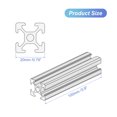thumbnail image 2 of Unique Bargains 2020 T Slot Aluminum Extrusion 100mm(3.9 Inch) Black for 3D Printer Laser Engraving Machine 10 Pcs, 2 of 6